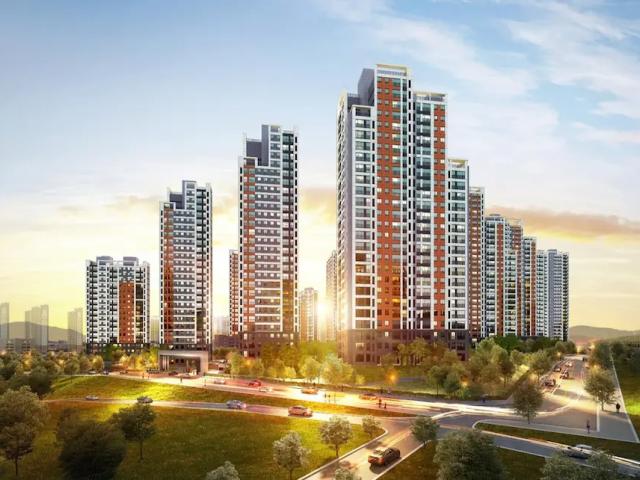 오산 센트럴시티 운암뜰, 59㎡·84㎡ 중소형 평면 중심 실수요 단지로 관심